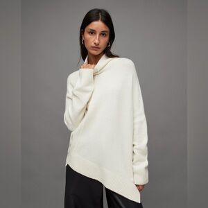 LOCK ROLL NECK RELAXED FIT SWEATER Size Small